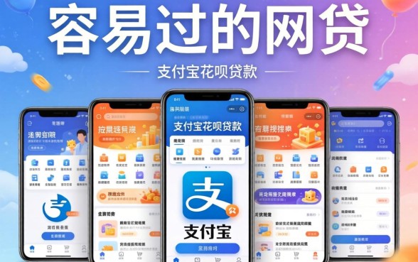 20容易过的网贷，陈列5个凭支付宝花呗贷款的软件