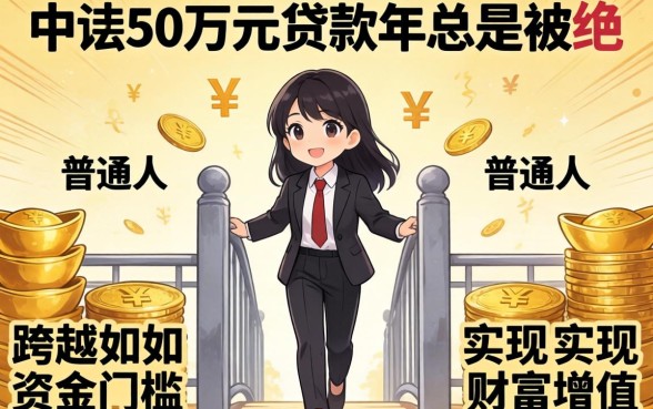 为什么申请50万元贷款2026年总是被拒？普通人如何跨越资金门槛实现财富增值？