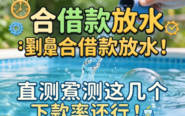 2026哪个平台借款放水?实测这几个下款率还行