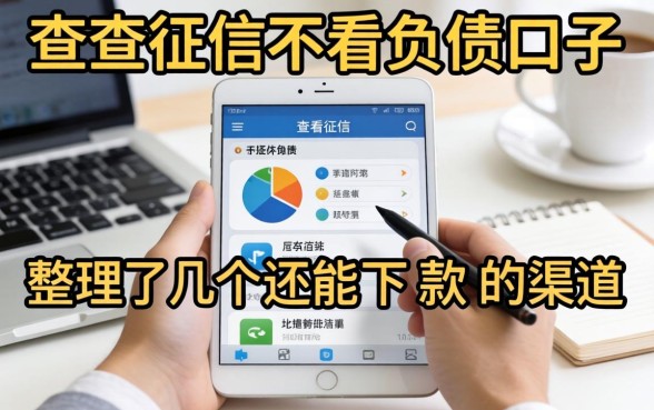 不查征信不看负债的口子：整理了几个还能下款的渠道