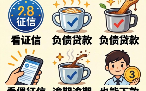 分享6个不看征信负债贷款,有逾期也能下款